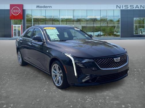 Blue 2024 Cadillac CT4 Luxury
