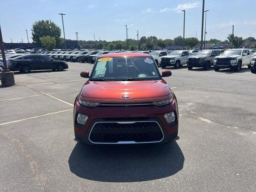 Orange 2020 Kia Soul LX
