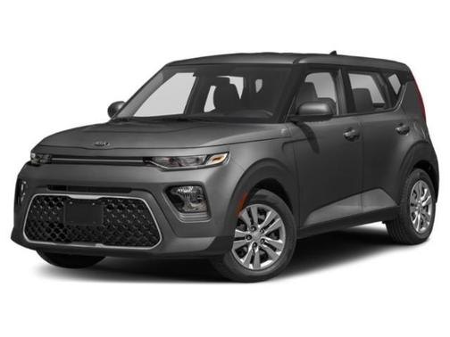 Orange 2020 Kia Soul LX