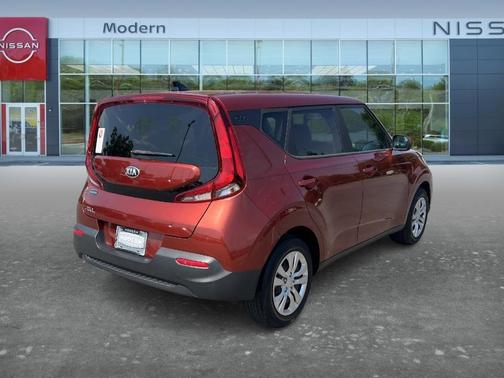 Orange 2020 Kia Soul LX