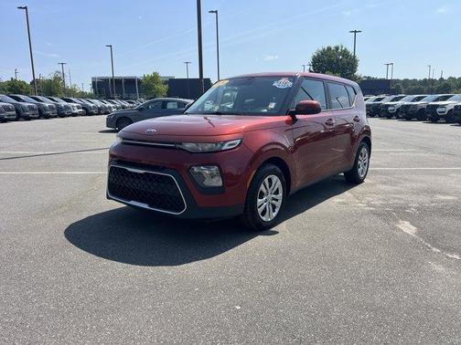 Orange 2020 Kia Soul LX