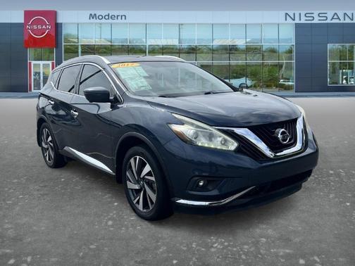 Arctic Blue Metallic 2017 Nissan Murano Platinum