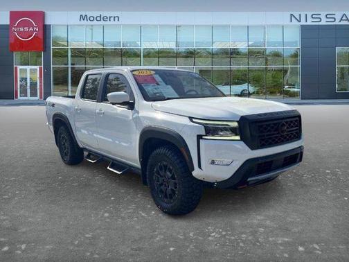 Glacier White 2023 Nissan Frontier PRO-4X