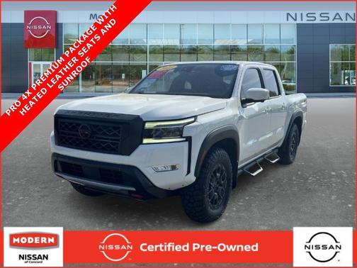Glacier White 2023 Nissan Frontier PRO-4X