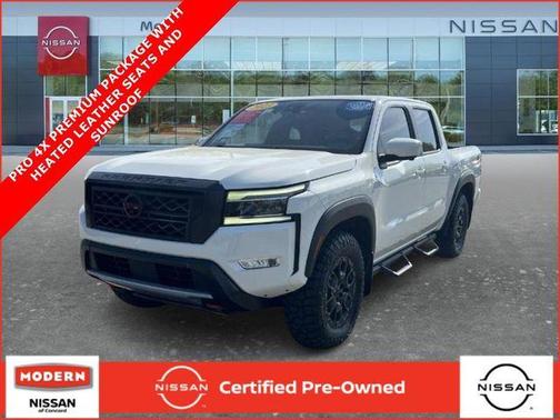 Glacier White 2023 Nissan Frontier PRO-4X