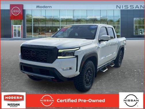 Glacier White 2023 Nissan Frontier PRO-4X