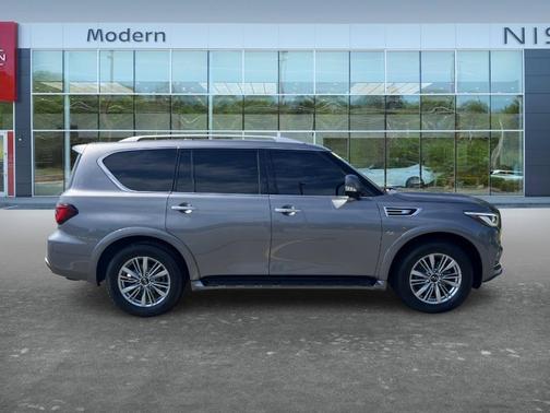 Gray 2020 INFINITI QX80 Luxe