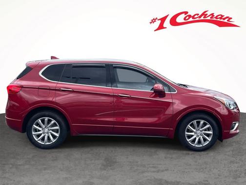 Chili Red Metallic 2019 Buick Envision Essence