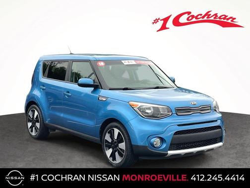 Mysterious Blue 2018 Kia Soul +