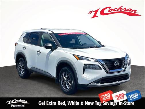 Glacier White 2023 Nissan Rogue S
