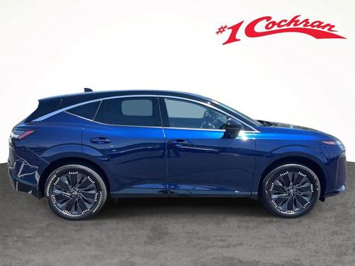 Deep Ocean Blue Pearl/Super Black 2025 Nissan Murano Platinum