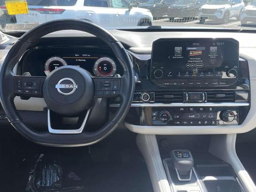 Gun Metallic 2022 Nissan Pathfinder Platinum 4WD