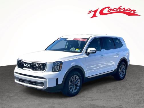 Glacial White Pearl 2025 Kia Telluride LX