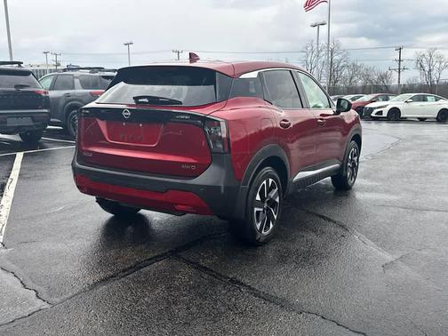 Scarlet Ember Tintcoat 2025 Nissan Kicks SV
