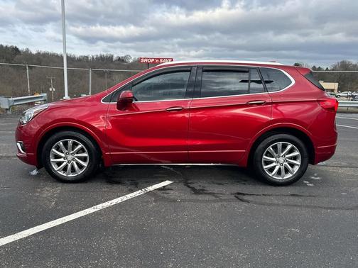 Chili Red Metallic 2019 Buick Envision Essence