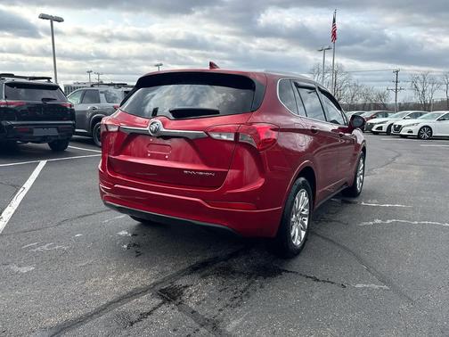 Chili Red Metallic 2019 Buick Envision Essence