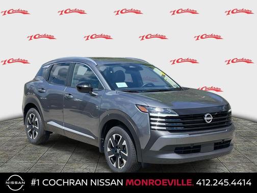 Gun Metallic 2026 Nissan Kicks SV