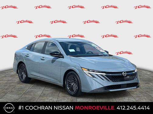 Atlantic Gray Metallic 2026 Nissan Sentra SV