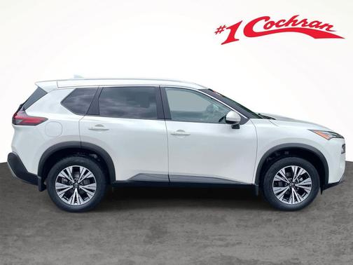 Pearl White Tricoat 2023 Nissan Rogue SV