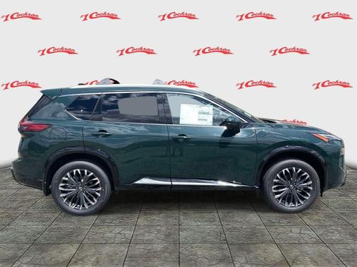 Obsidian Green 2026 Nissan Rogue Platinum
