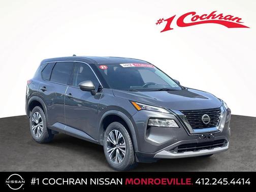 Gun Metallic 2021 Nissan Rogue SV