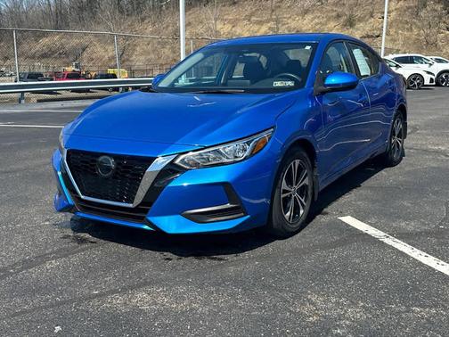 Electric Blue Metallic 2023 Nissan Sentra SV