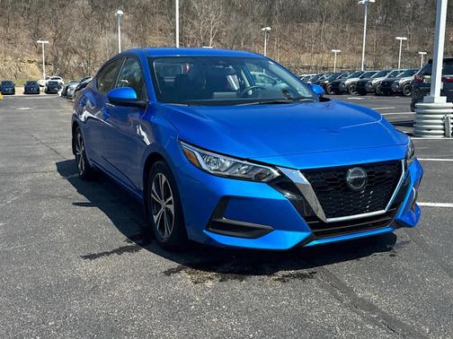 Electric Blue Metallic 2023 Nissan Sentra SV