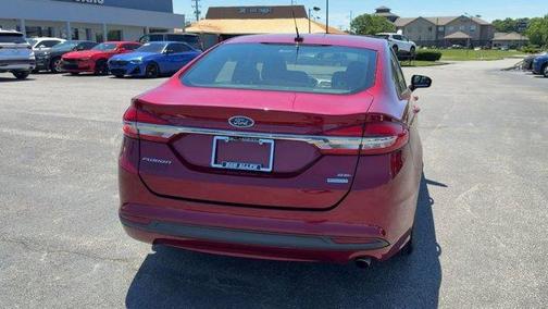 Ruby Red Metallic 2018 Ford Fusion SE