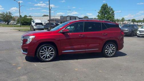 Volcanic Red 2023 GMC Terrain Denali