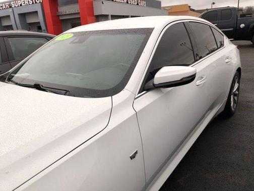 Summit White 2023 Cadillac CT5 Premium Luxury RWD