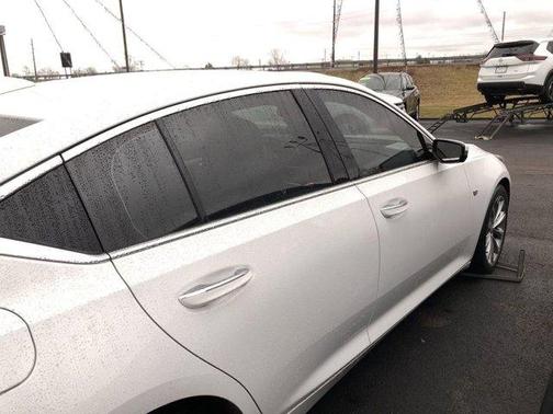 Summit White 2023 Cadillac CT5 Premium Luxury RWD