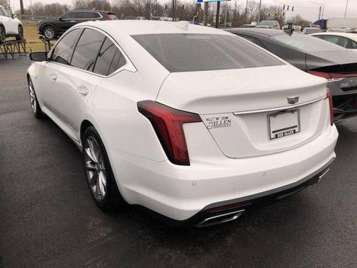 Summit White 2023 Cadillac CT5 Premium Luxury RWD