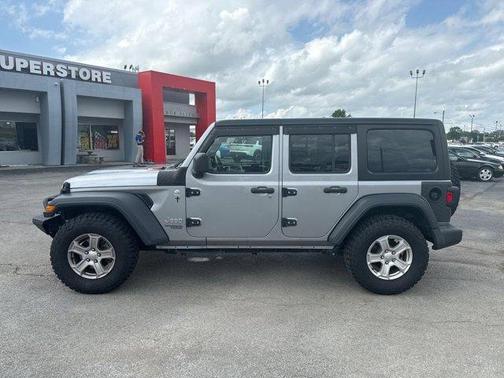 Billet Silver Metallic Clearcoat 2018 Jeep Wrangler Unlimited Sport