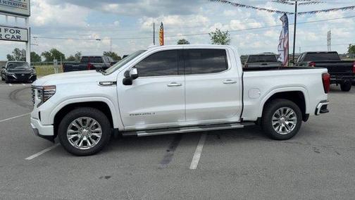 White Frost Tri-Coat 2024 GMC Sierra 1500 Denali