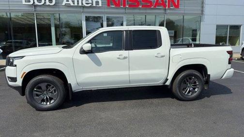 Glacier White 2026 Nissan Frontier SV