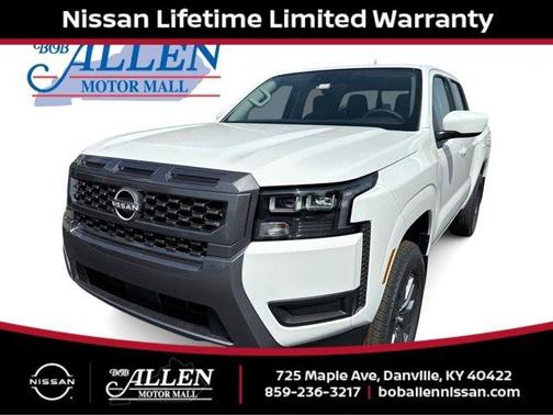 Glacier White 2026 Nissan Frontier SV