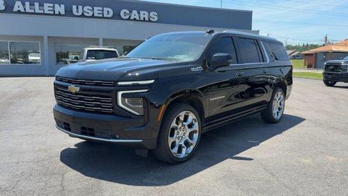 Black 2025 Chevrolet Suburban High Country