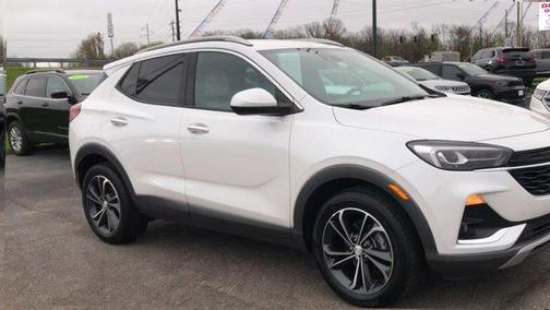 White Frost Tri-Coat 2022 Buick Encore GX Essence