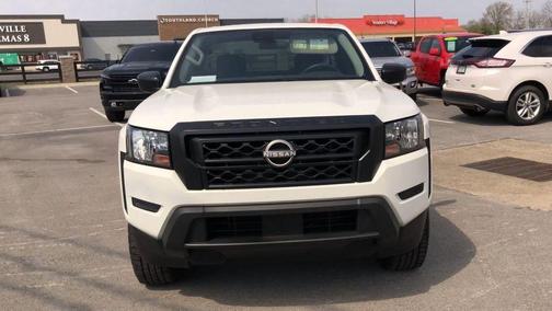 Glacier White 2022 Nissan Frontier S