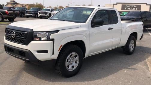 Glacier White 2022 Nissan Frontier S