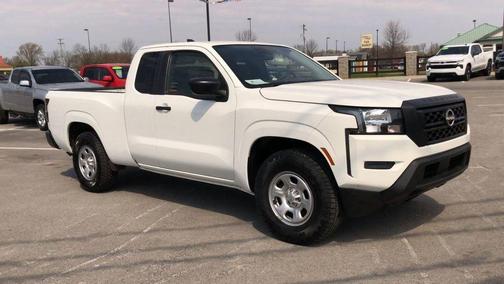 Glacier White 2022 Nissan Frontier S