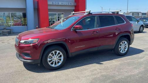 Velvet Red Pearlcoat 2019 Jeep Cherokee Latitude