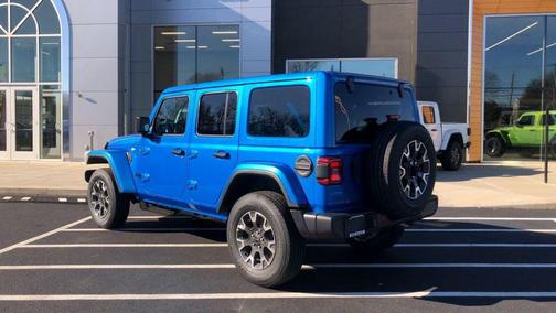 Hydro Blue Pearl 2026 Jeep Wrangler Sahara