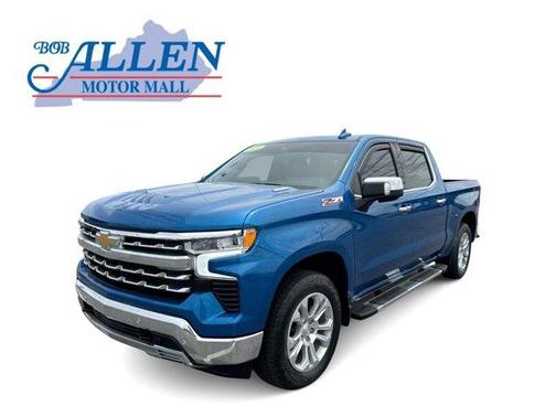 Glacier Blue Metallic 2022 Chevrolet Silverado 1500 LTZ