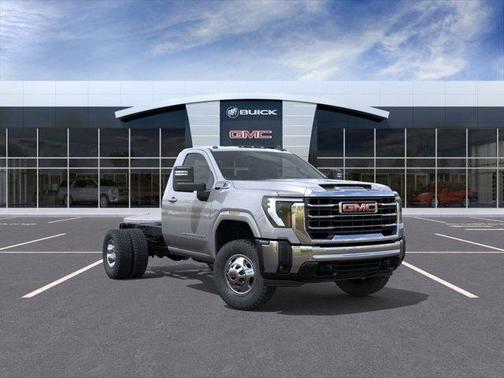 Gray 2026 GMC Sierra 3500 SLE
