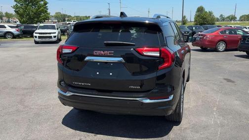 Ebony Twilight Metallic 2023 GMC Terrain Denali