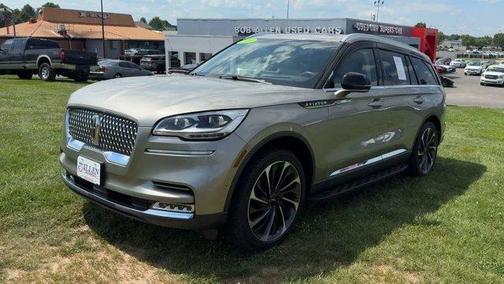 Sandstone Metallic 2023 Lincoln Aviator Reserve AWD