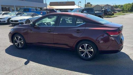 Rosewood Metallic 2022 Nissan Sentra SV