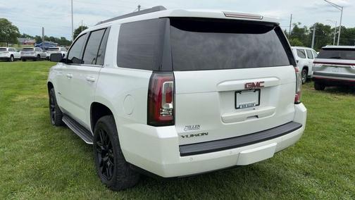 White Frost Tri-Coat 2017 GMC Yukon SLT