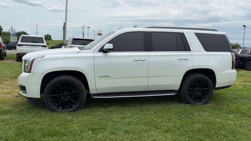 White Frost Tri-Coat 2017 GMC Yukon SLT